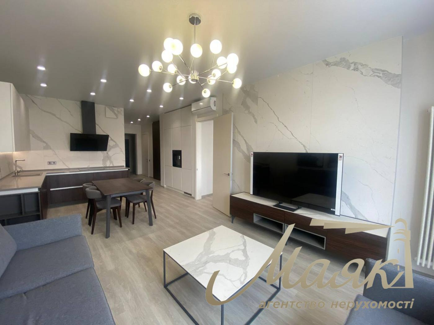 Rent of a 2-room apartment in the Atlantic residential complex, Antonovicha St. 118, Goloseevsky district.