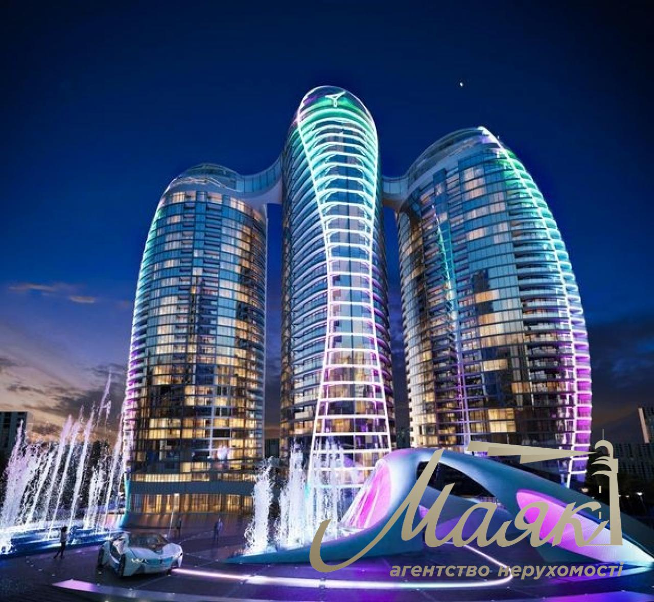 Продажа 2х комн. квартиры 95 м2 в ЖК Taryan towers, Лумумбы 12