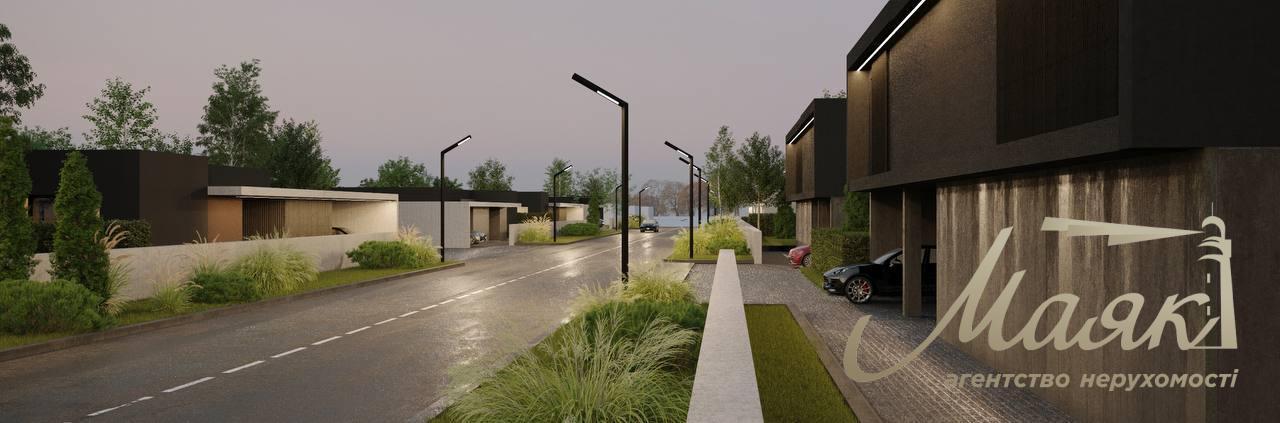 Sale of a 320 m2 house in hi-tech style in Romankov