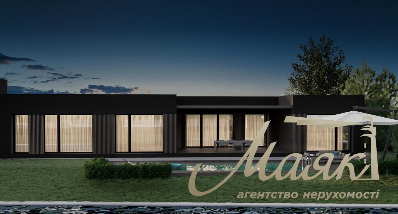 Sale of a 320 m2 house in hi-tech style in Romankov