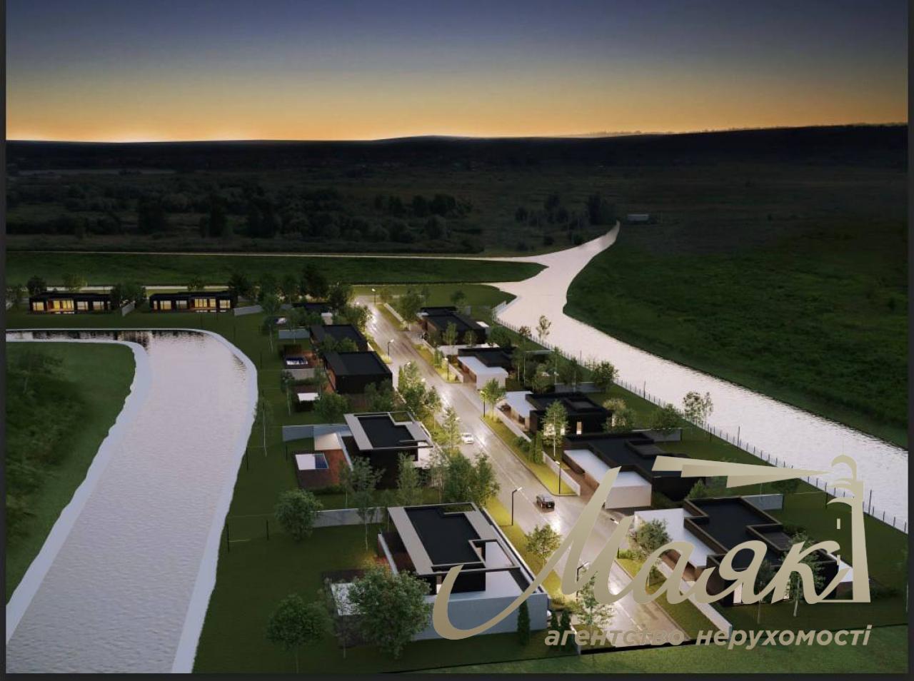 Sale of a 320 m2 house in hi-tech style in Romankov