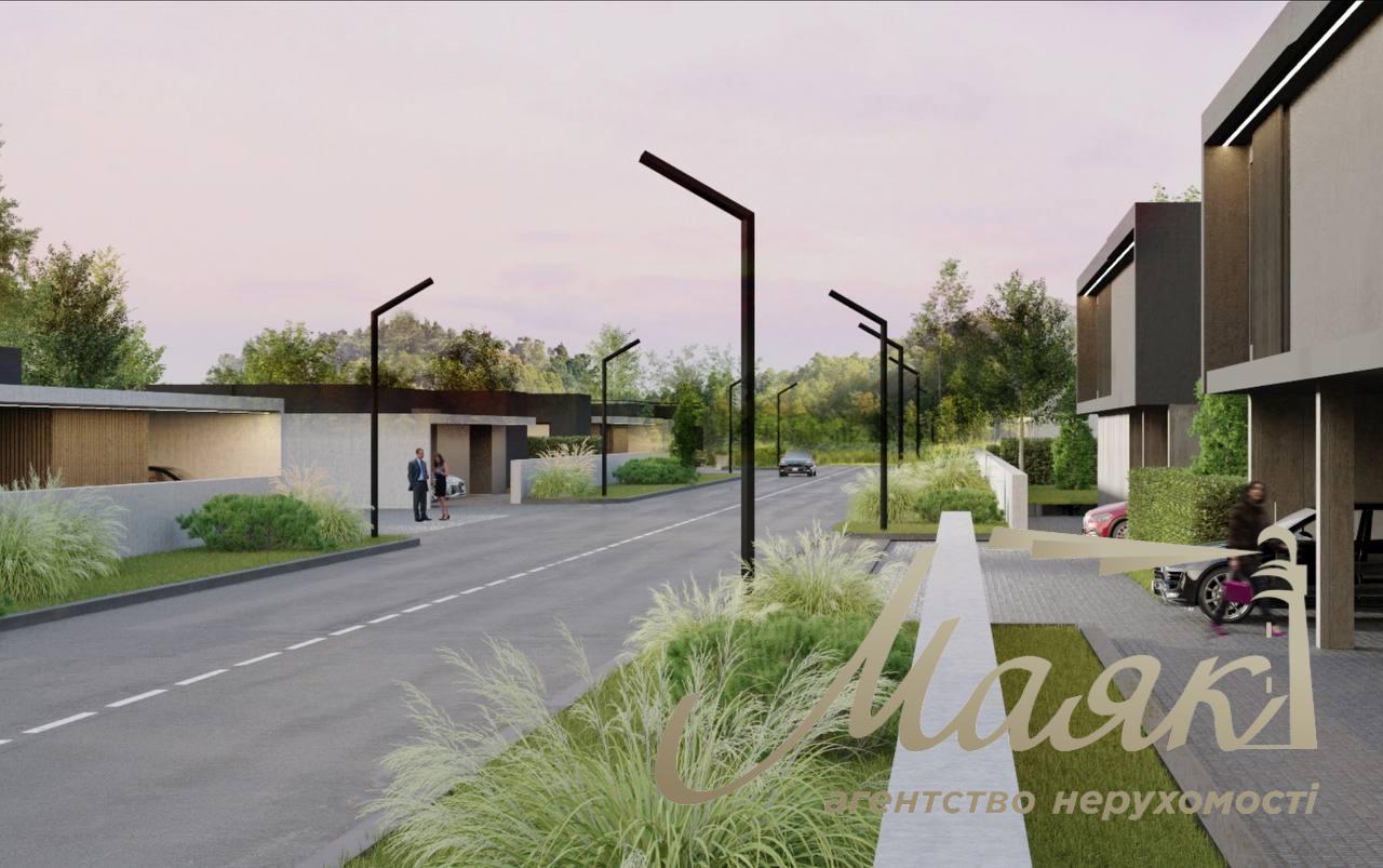 Sale of a 320 m2 house in hi-tech style in Romankov