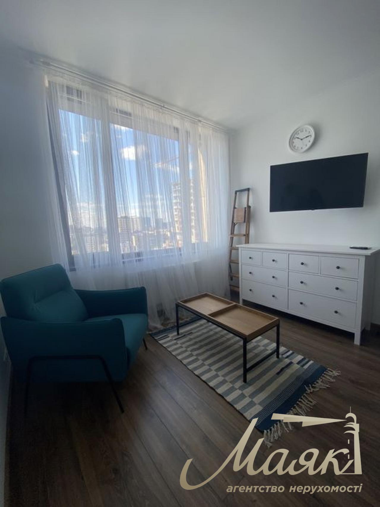 Продаж 1к квартири в ЖК "Chicago Central House", 46м2