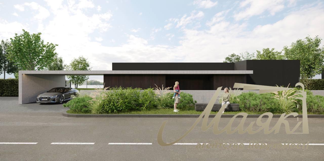 Sale of a 320 m2 house in hi-tech style in Romankov