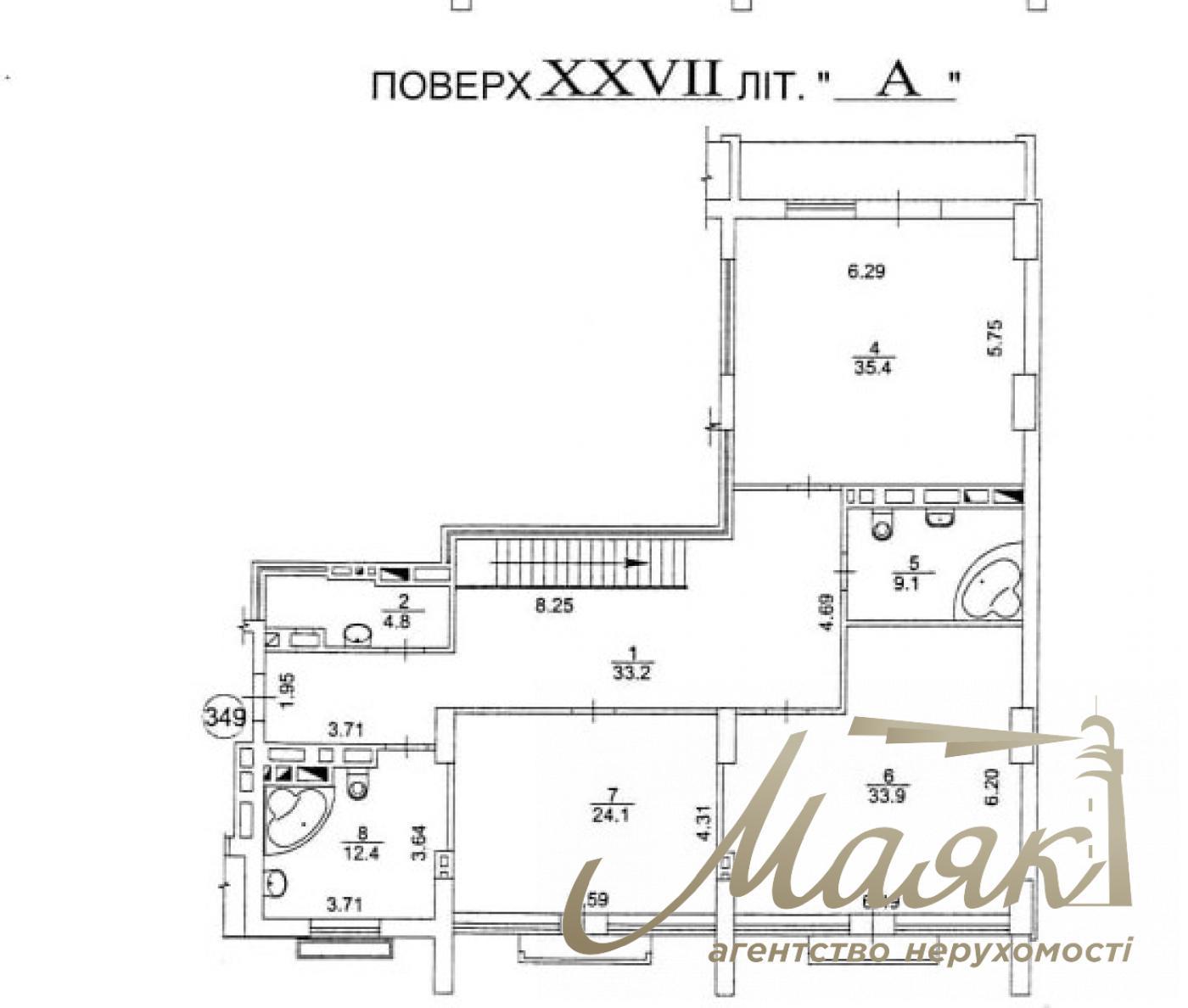 Аренда офиса 327 м.кв. Панорама на Печерске, ул. Коновальца
