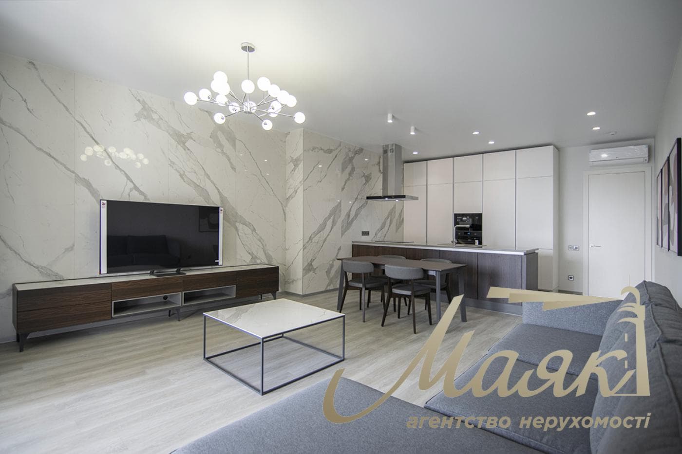 3-Bedroom Apartment for Rent on Antonovych Street, Atlantic Residence Center, Holosiivskyi District—Pets Allowed