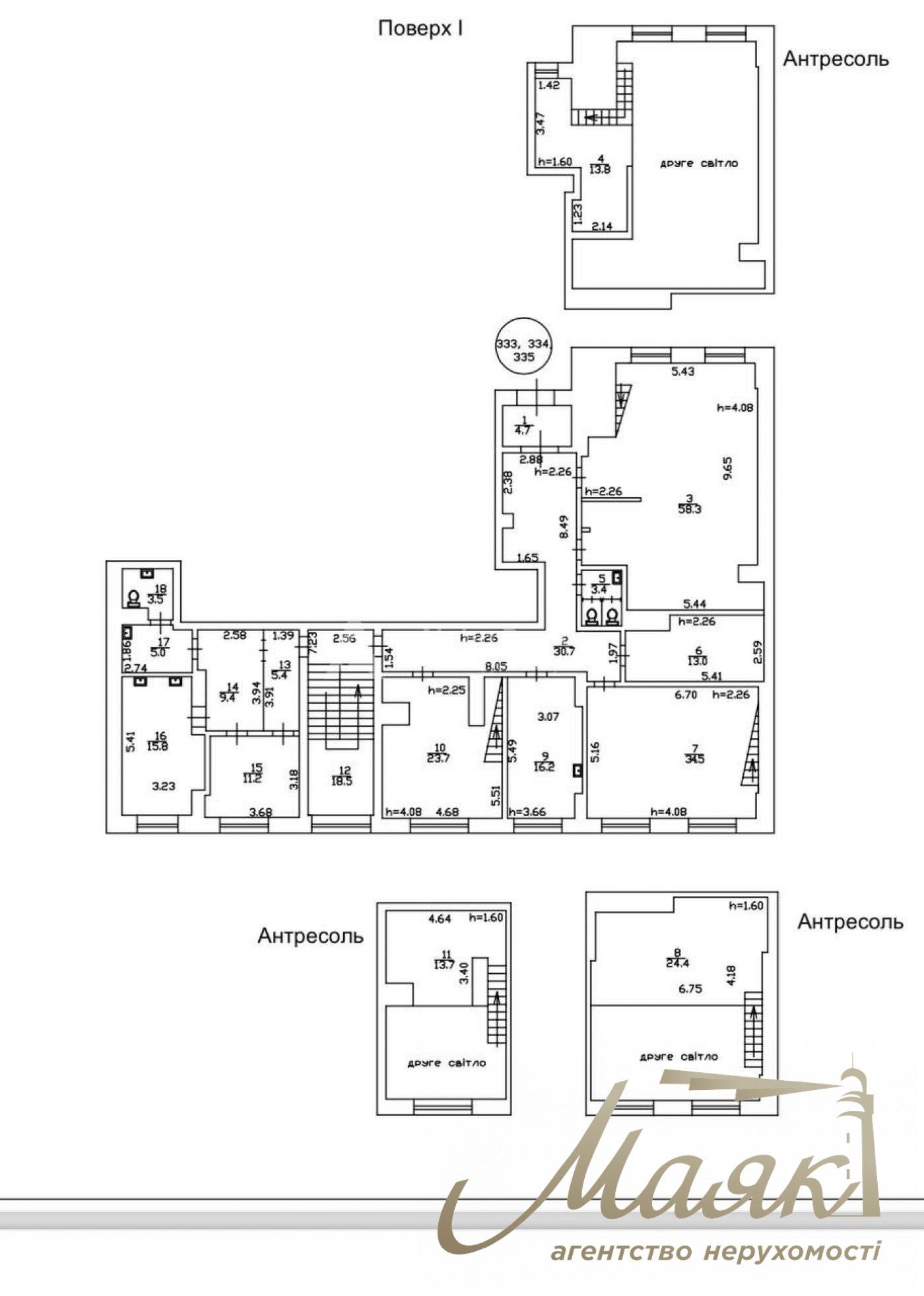 Rent of facade premises of residential complex Novopecherskie Lipki, st. Dragomirova 20