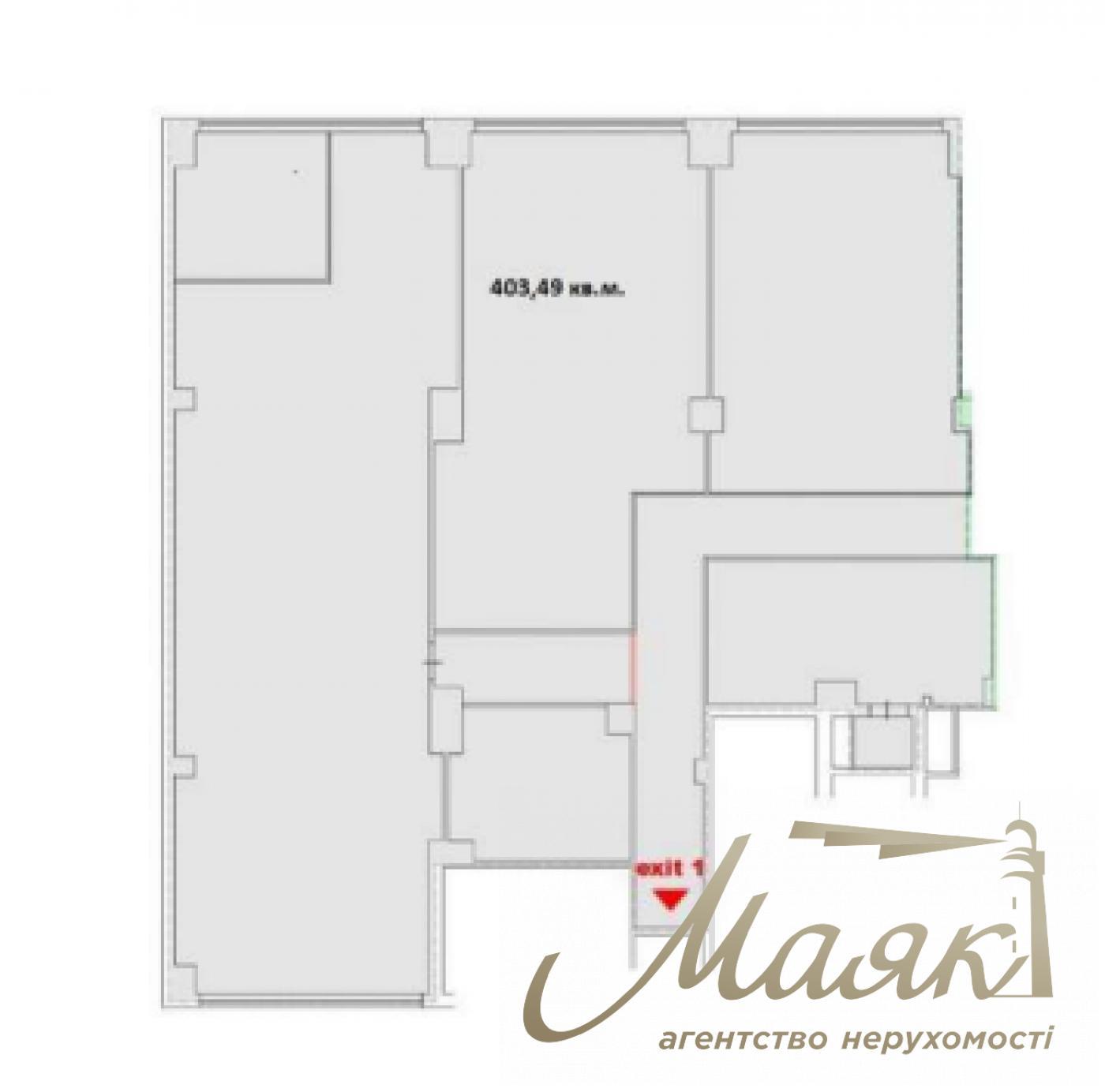 Оренда офісу 271м2 БЦ Horizon Park вул. Амосова 12 Солом'янка