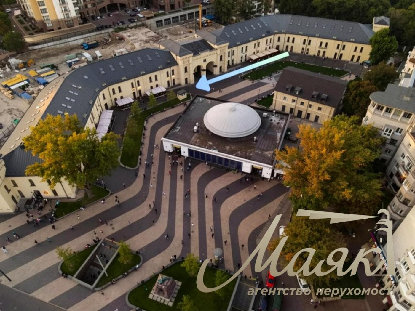 Commercial Space for Rent: 1,062 m², Mazepa Street, Arsenalna, Pecherskyi District