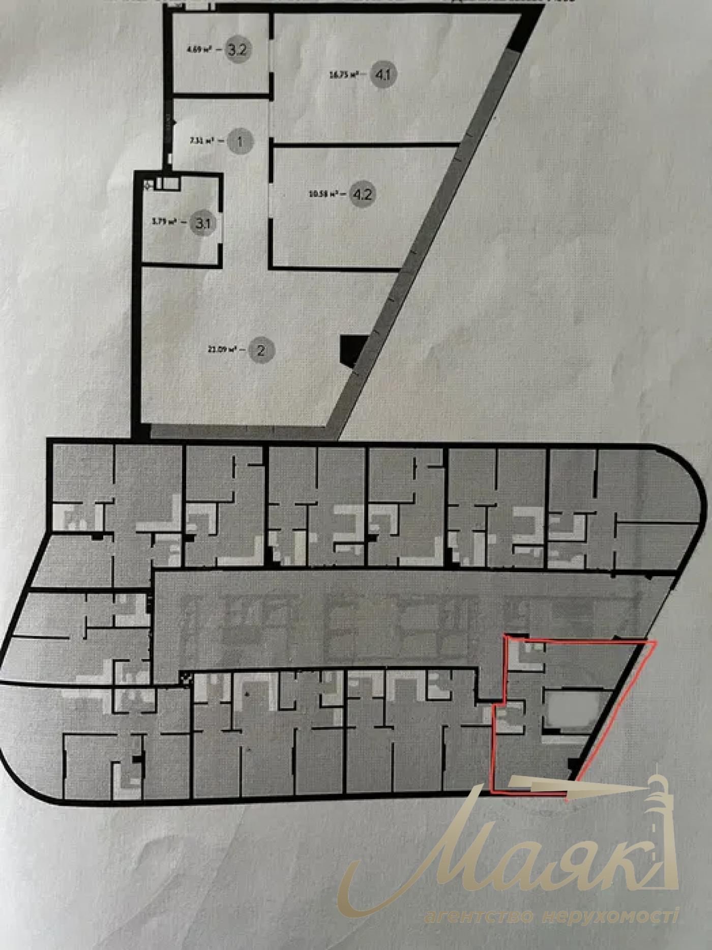 Оренда 2 до квартири 65 м², вул. Васильківська, ЖК White Lines, Голосієво