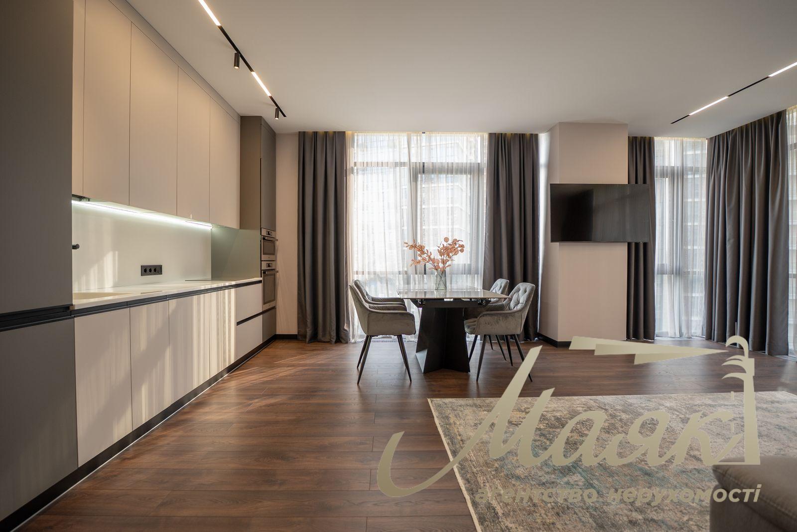 Оренда 2х-кімнатної квартири 102м2 в ЖК Новопечерські липки, вул.Андрія Верхогляда 17-В. (Михайла Драгомирова)