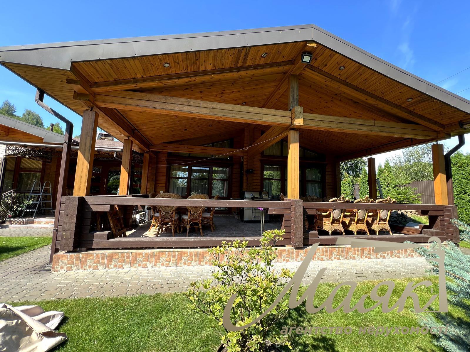 Оренда 1-поверхового будинку 236м2 в с. Лісники, Новообухівський напрямок, Київська область.