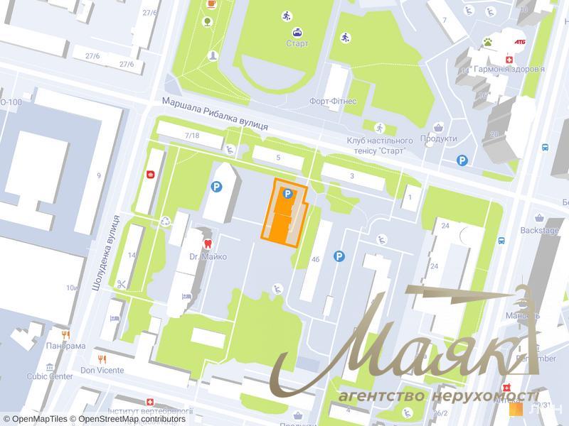 Продажа 1-к квартиры в ЖК Forward, Шевченковский р-н, Центр