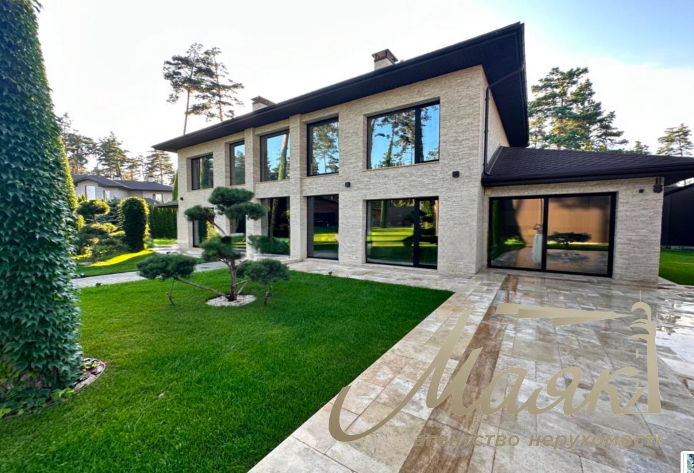 Оренда будинку 370м у лісовій зоні з басейном с.Плюти, Козин, Конча-Заспа, Обухівський р-н