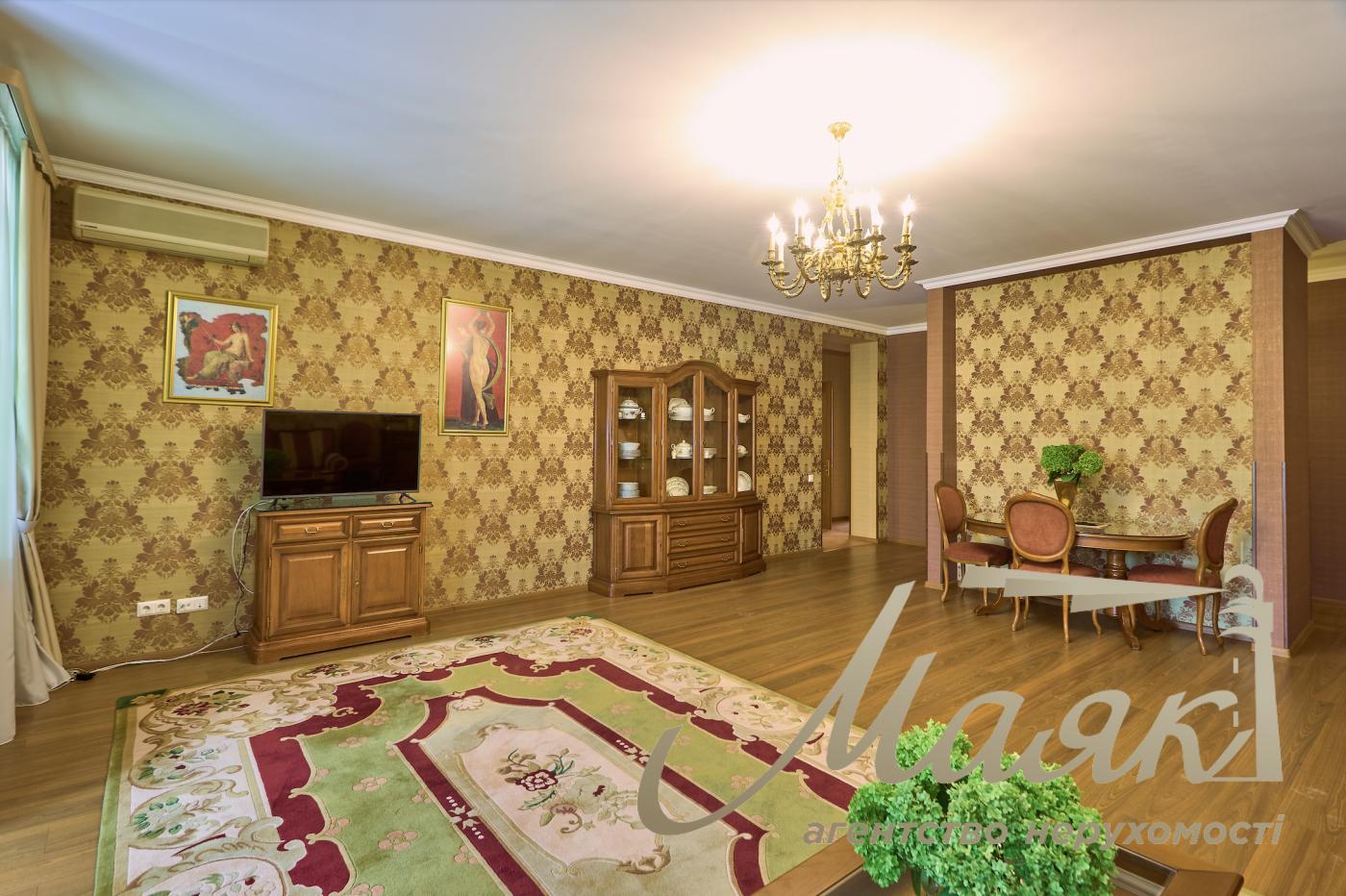 Rent 3-room apartment 142m2 on the street. Kudryavskoy, 13-19, Shevchenkovsky district, Kyiv