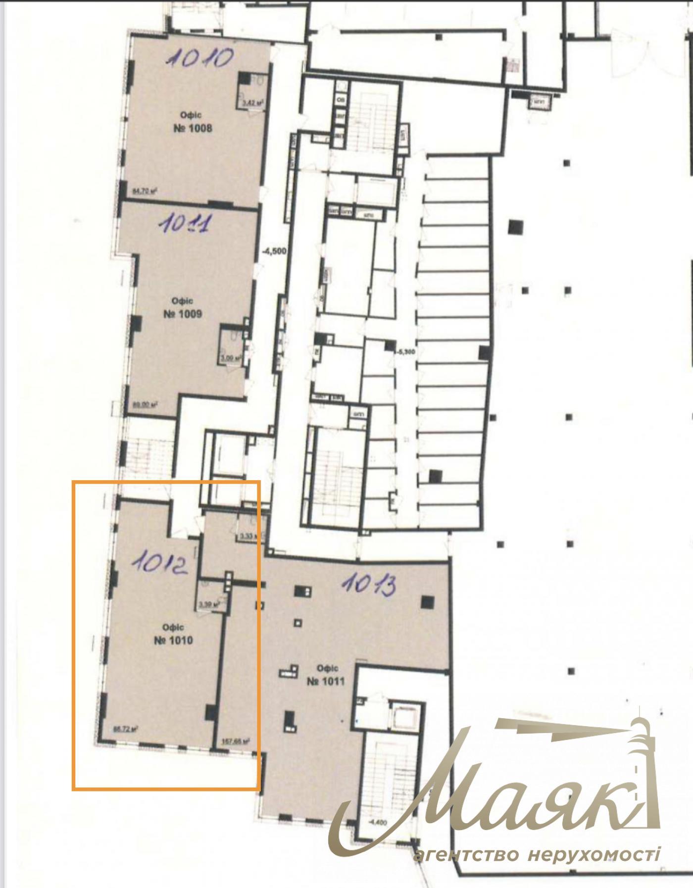 Оренда фасадного 110м2 приміщення ЖК Трініті вул. Тютюнника, 39/2