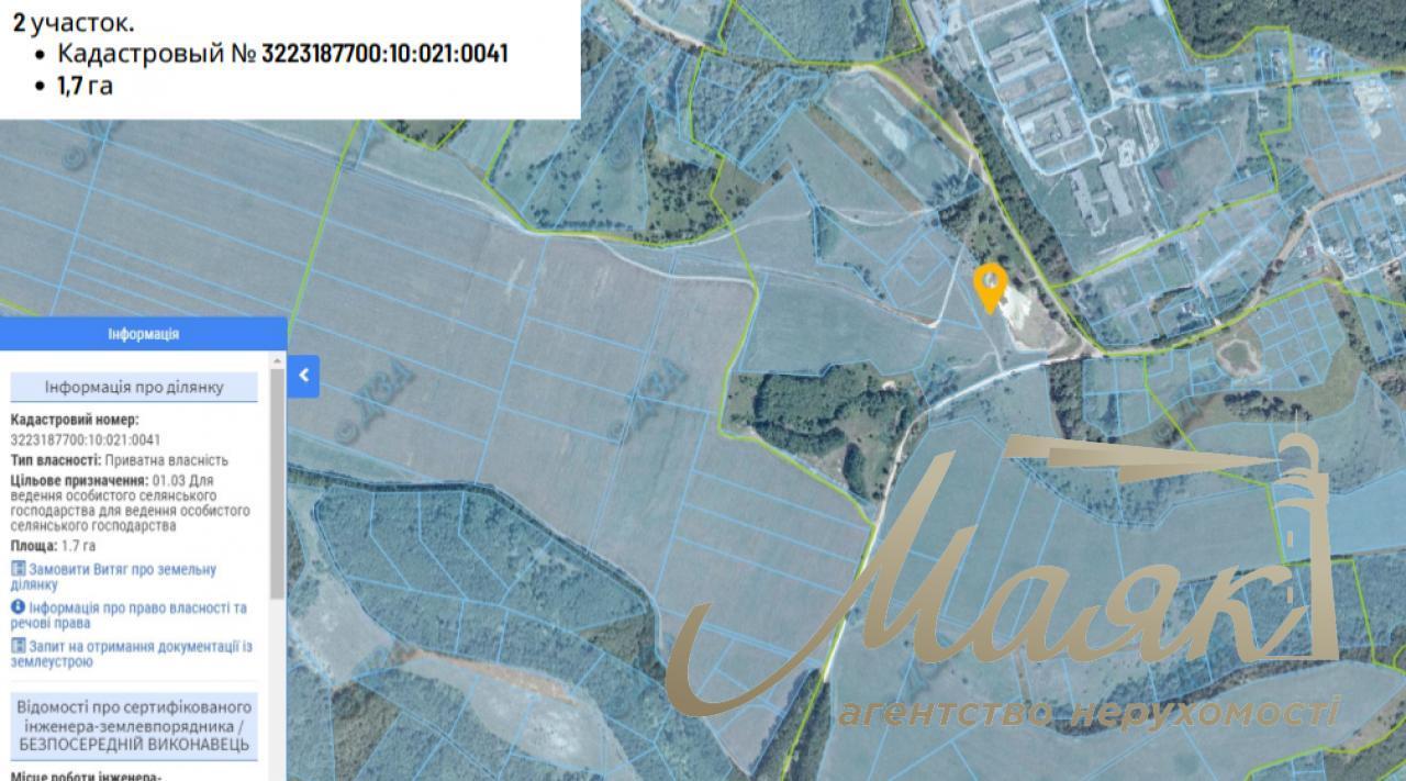 Sale Land for individual construction Starye Bezradichi