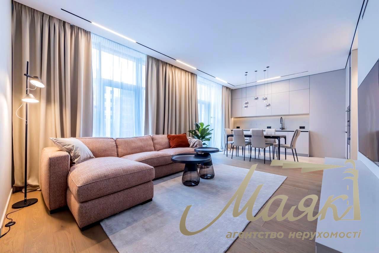 Оренда квартири 82м2 у ЖК Новопечерські липки, вул. Андрія Верхогляда (Михайла Драгомирова), 19-Б, Печерський р-н.