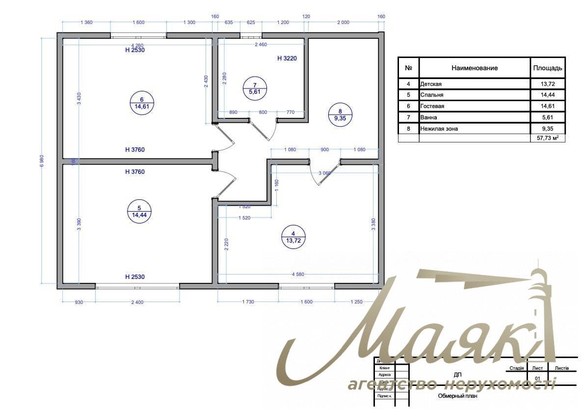 For sale duplex 114m2 in LCD Mallorn, Kryukovshchyna village, Yaroslavskaya street, 5B, Kyiv-Svyatoshinsky district.