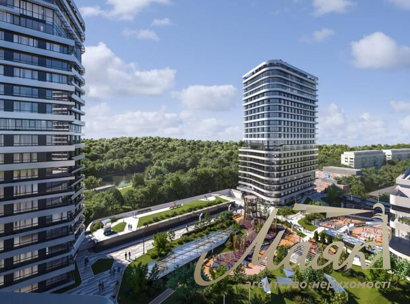 Rent 3-bedroom apartment in White Lines Residential Complex, Goloseevsky district, Kyiv