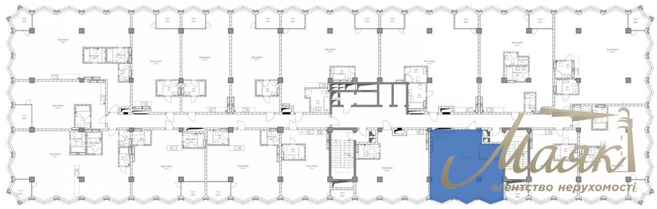 Apartment for sale in KYIVPROEKT City Space residential complex with free layout