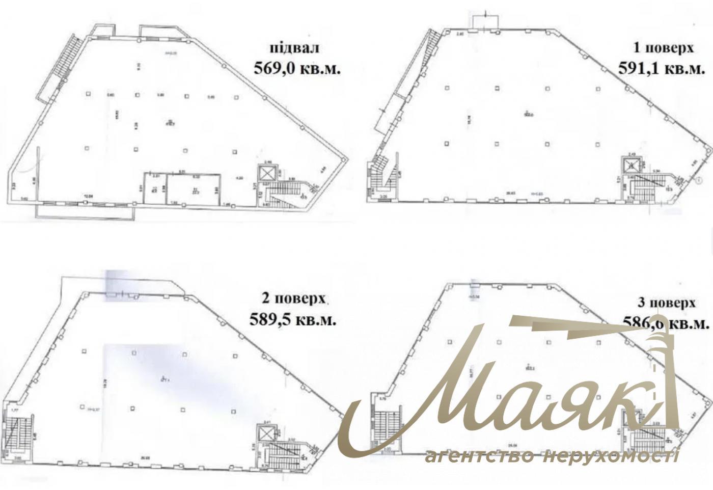 Оренда окремої будівлі 2336м2, вул.Григоренка 10, Позняки