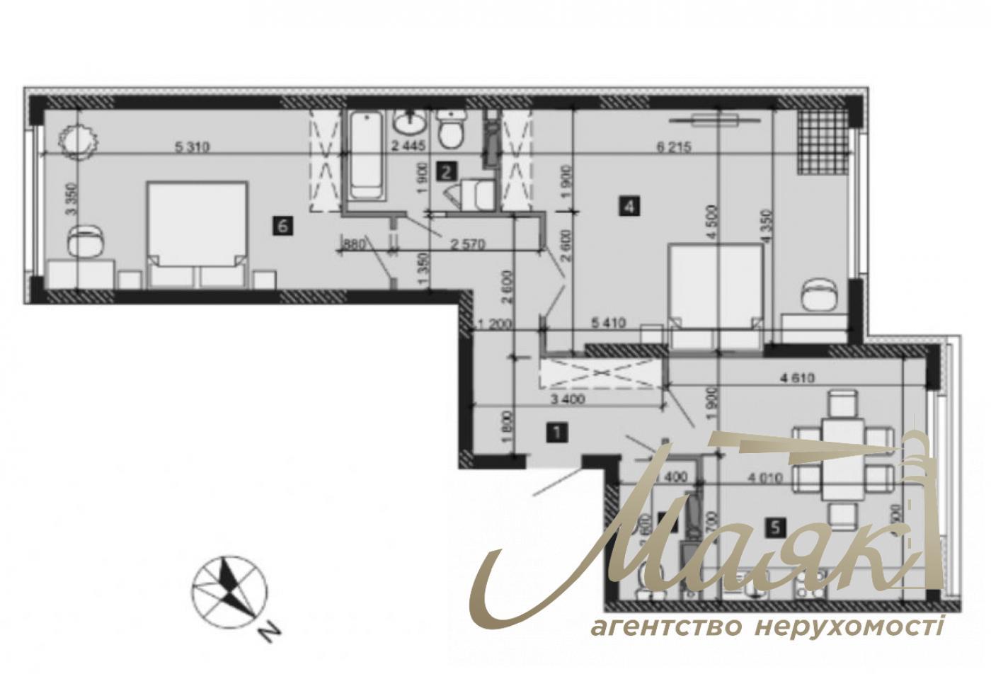 Продаж 2-к квартири ЖК LIKO-GRAD Perfect Town, Голосіївський р-н, Теремки