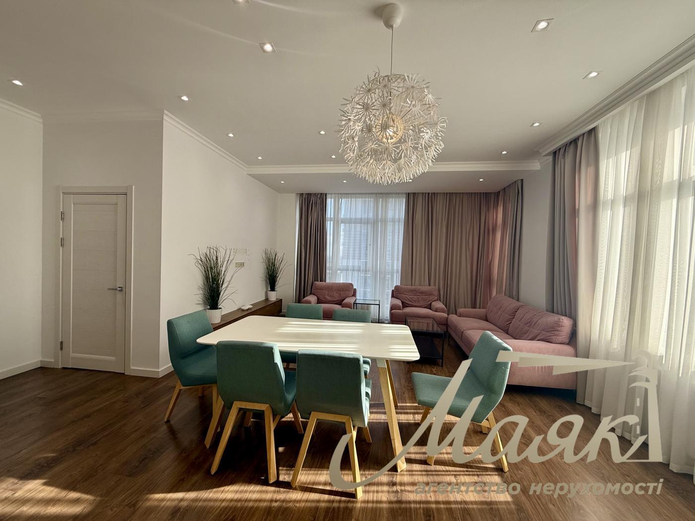 Оренда 3-кімнатної квартири в ЖК "Новопечерські Липки", вул. Андрія Верхогляда, Центр