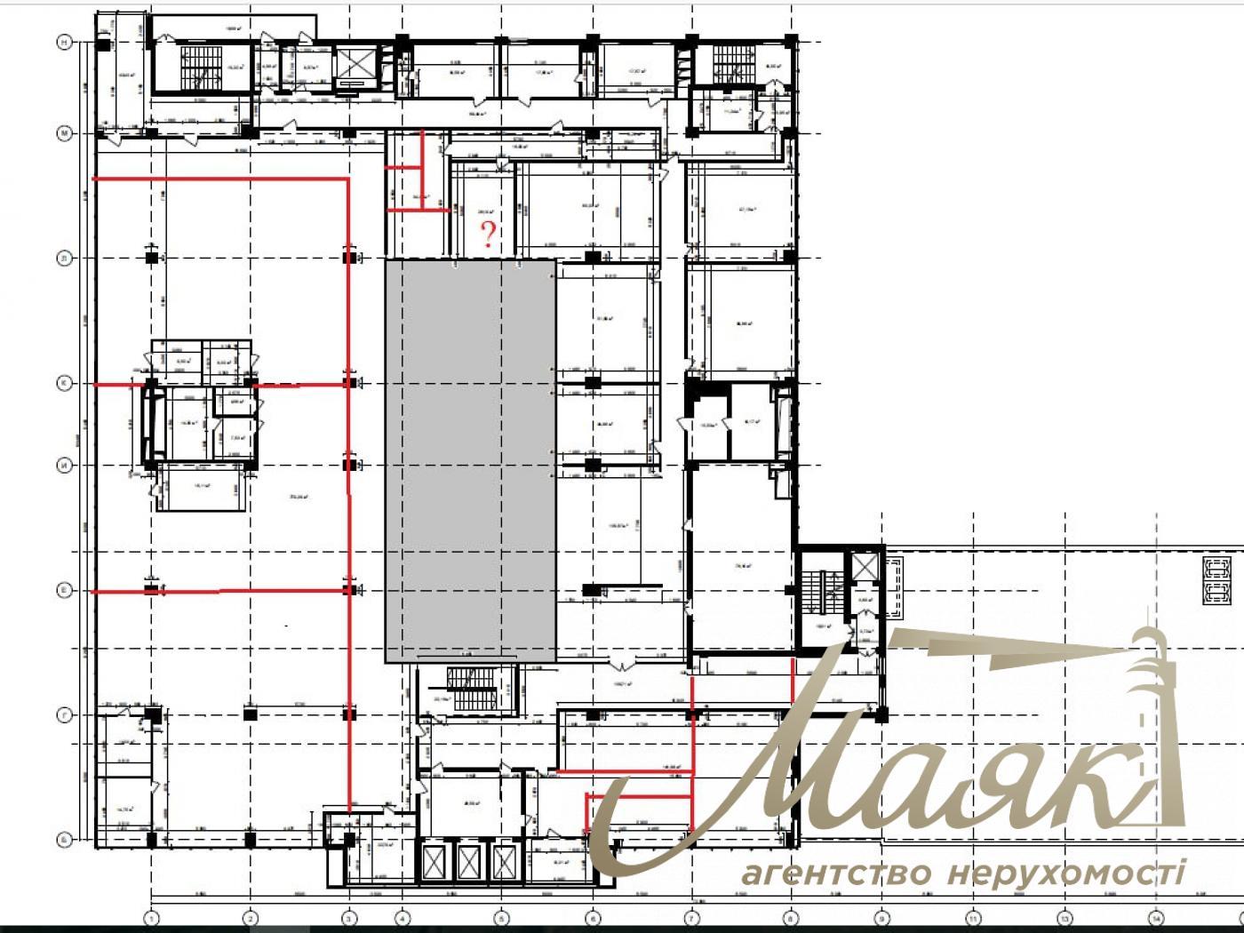 Office for rent BC "Cosmo" 2100 m2 Solomenka, Kyiv