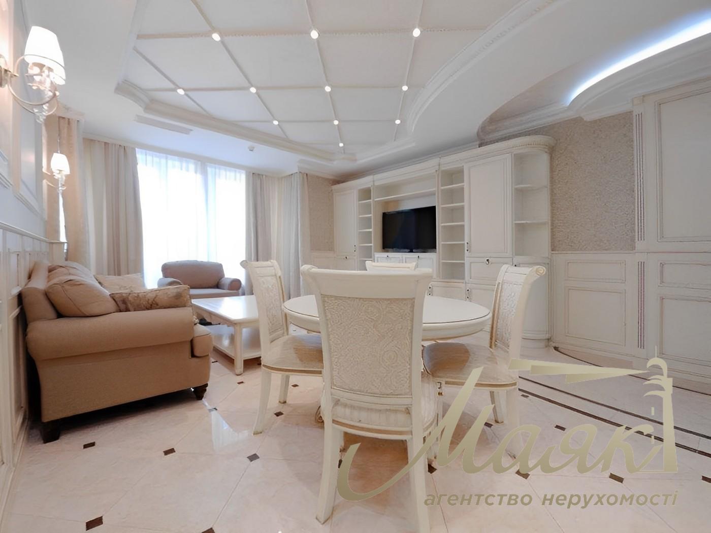 Rent of a 4-room apartment in an elite gated complex Lipskaya Bashnya, Pechersky district.