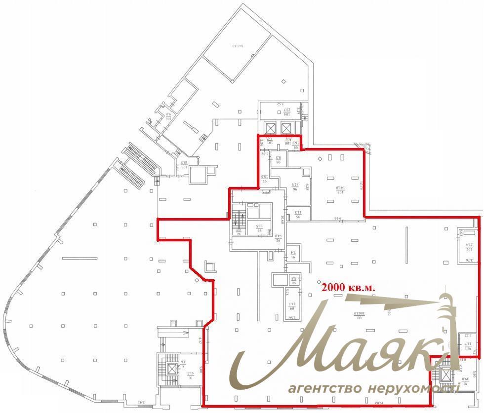 Оренда 2000 кв.м ЖК Покровський Посад Глибочицька вул., 32-В