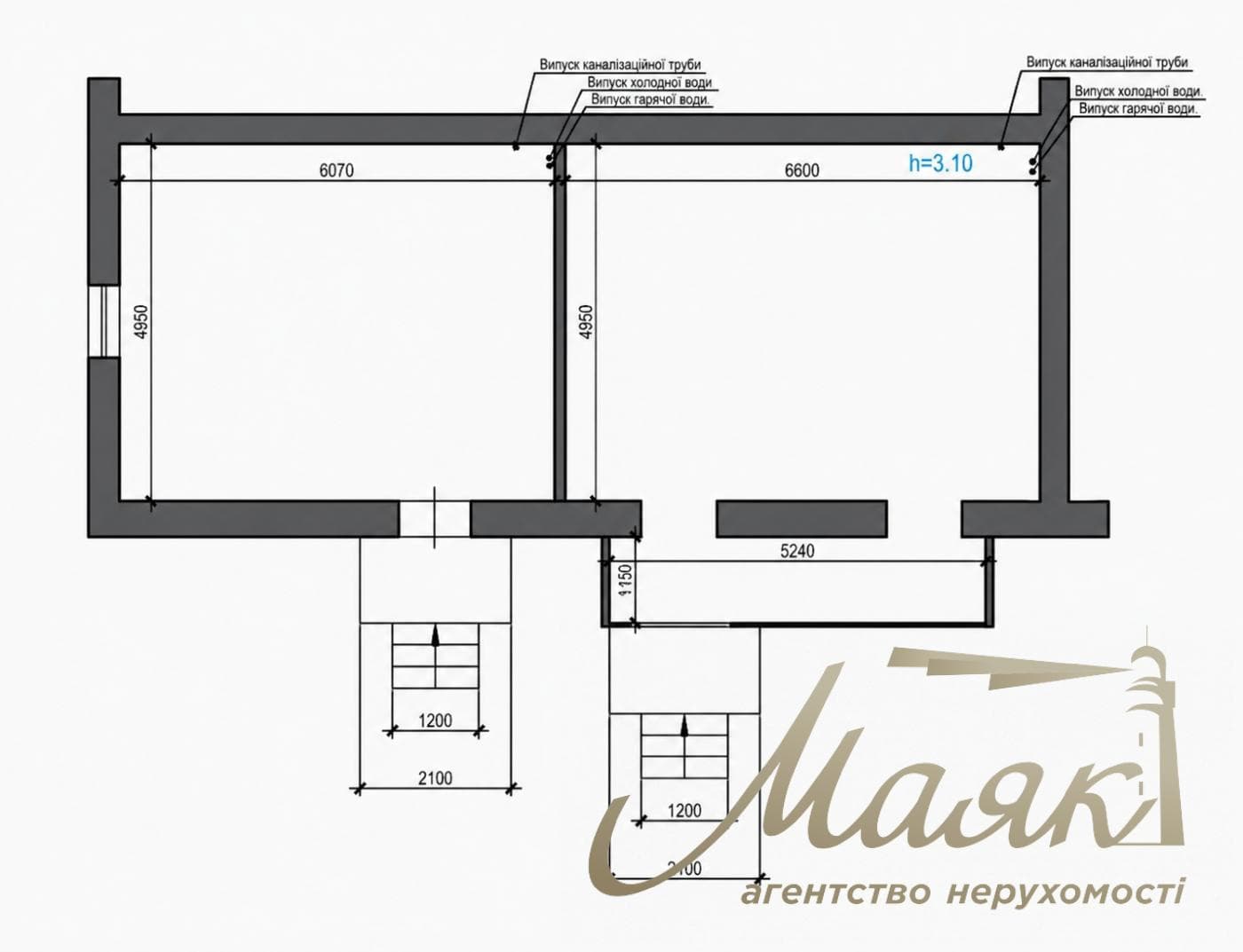 Продаж фасадного приміщення 70 м.кв. вул. Звіринецька, Печерськ