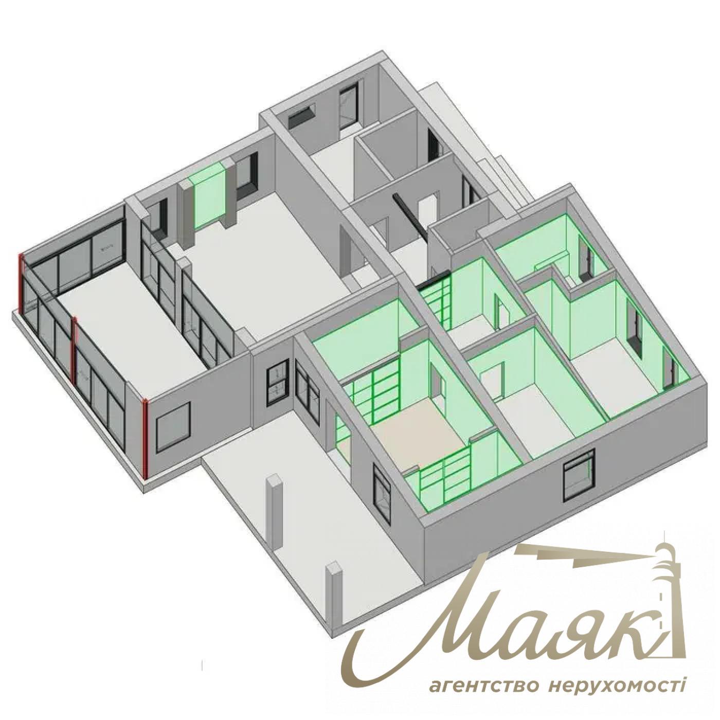 Продажа нового дома в лесу — стильный современный коттедж в селе Зазимье, Броварский район.