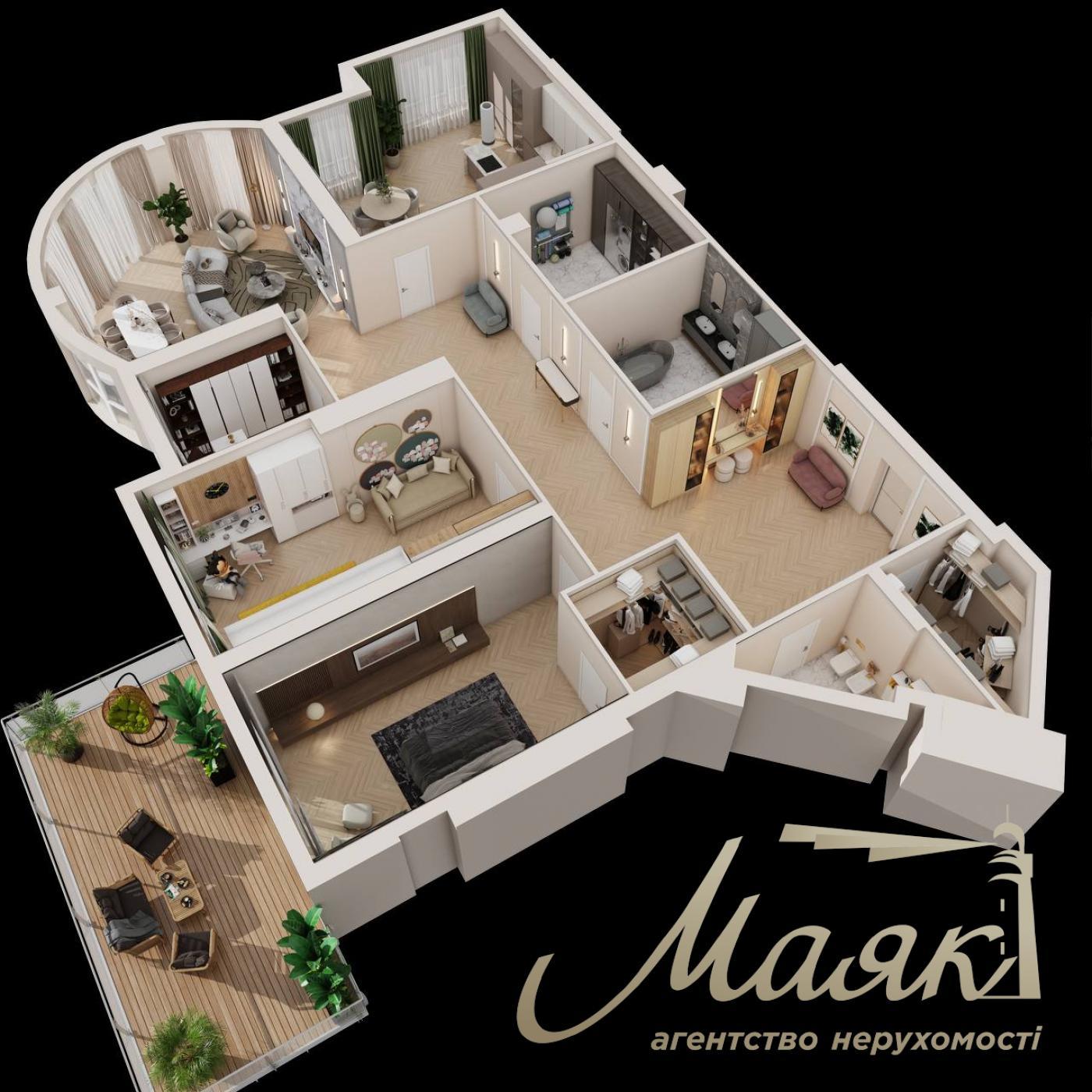 Sale of 4-room apartment in the Diamond Hall residential complex, Ivana Mazepy st., Arsenalnaya