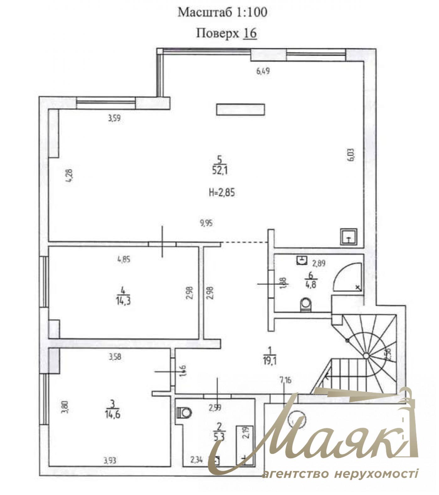 Продаж дворівневої 4к квартири вул. Коновальця, Печерськ