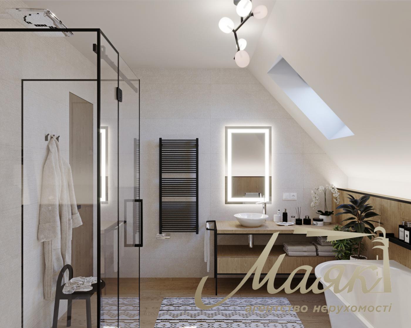 Продаж будинку з гаражем 365м2, ділянка 15 соток у КМ "ОБРІЙ - К" вул. Центральна, у с. Козин,