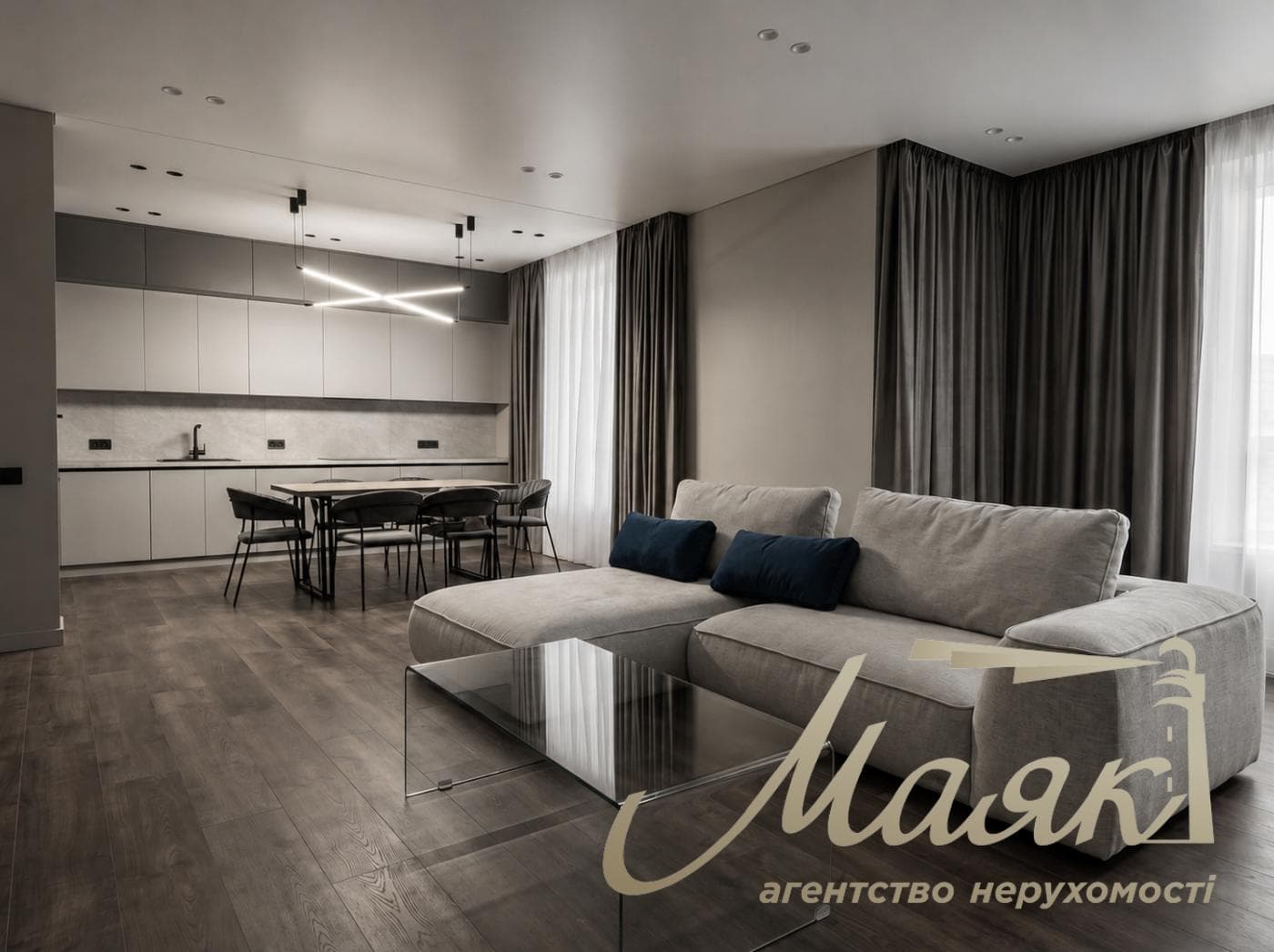 Оренда 4-кімнатної квартири в ЖК "Новопечерські Липки", 132м², вул. Андрія Верхогляда 19-А, Київ