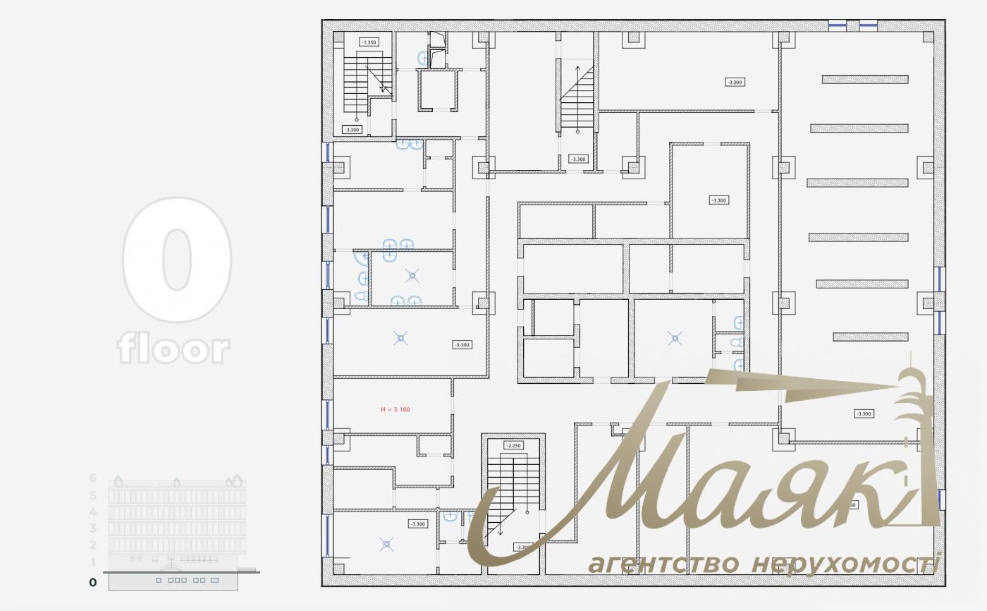 Health Complex for sale, Pervomaysky Park (17 General Vorobyov Street)