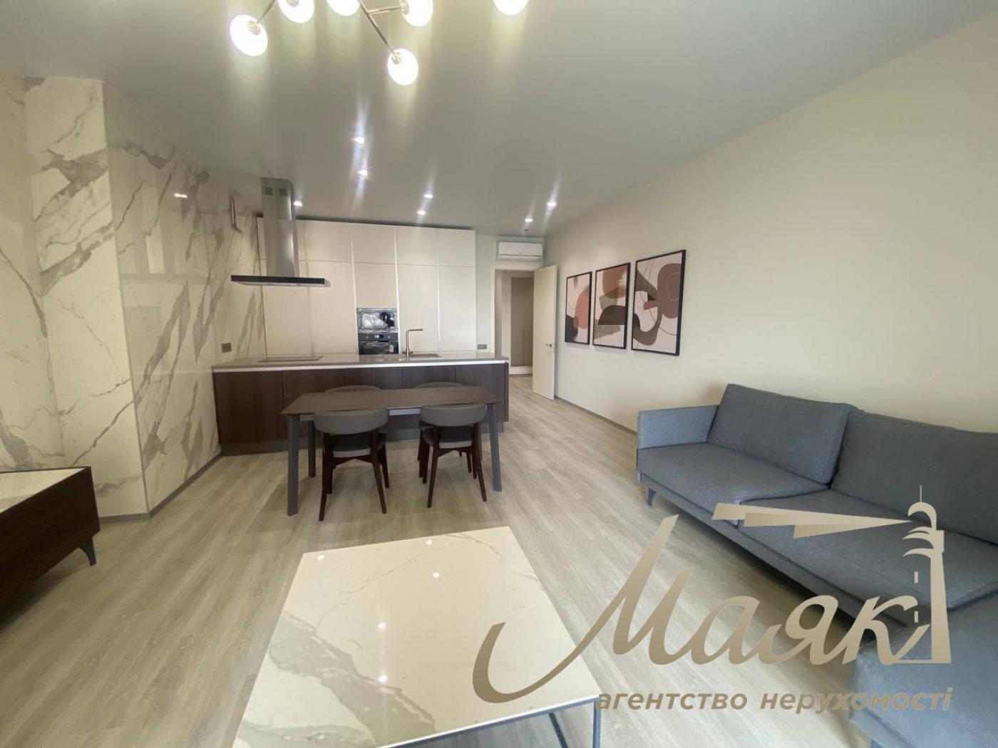 Rent of a 3-room apartment in the Atlantic residential complex at 118 Antonovich Street.