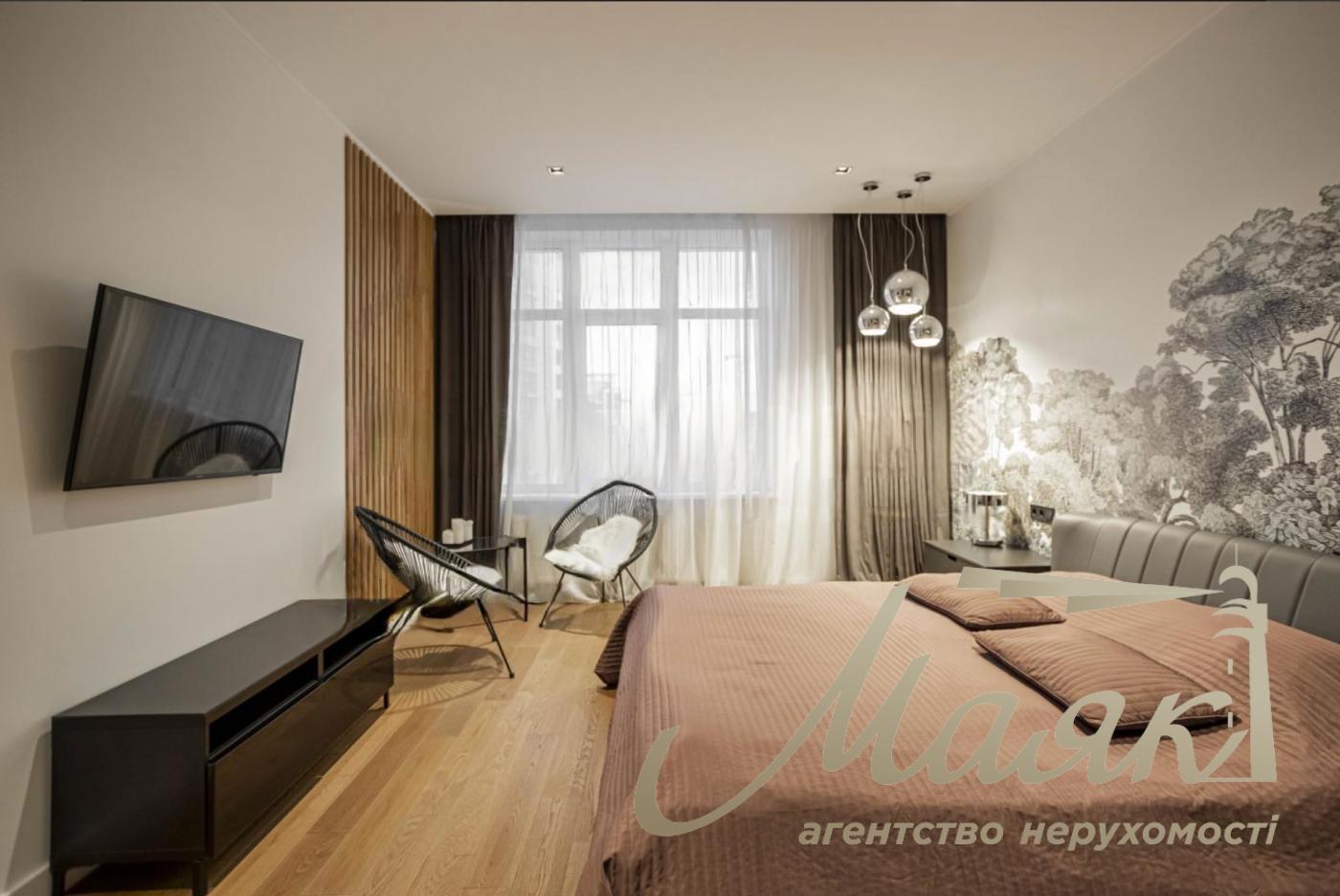 Rent spacious 6-room apartment 290m2 in LCD "Novopecherskie Lipki", Dragomirova St., Pechersk district