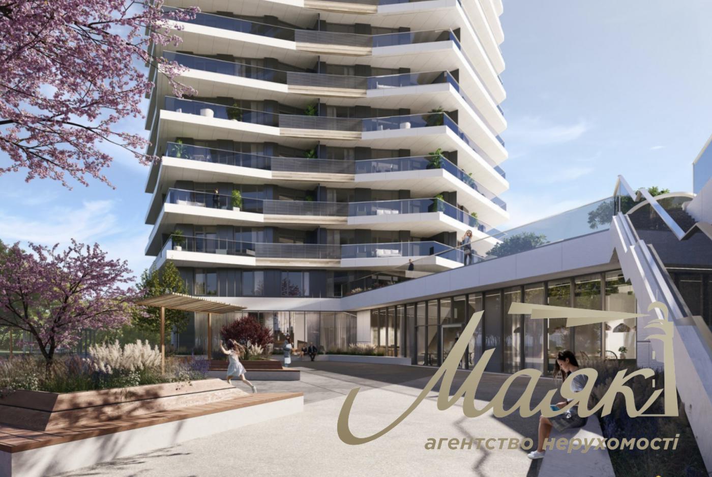 Sale of 2-room apartment 55.6m2 in residential complex "Diadans" Evgeniya Konovaltsa street, Pechersk, Kyiv
