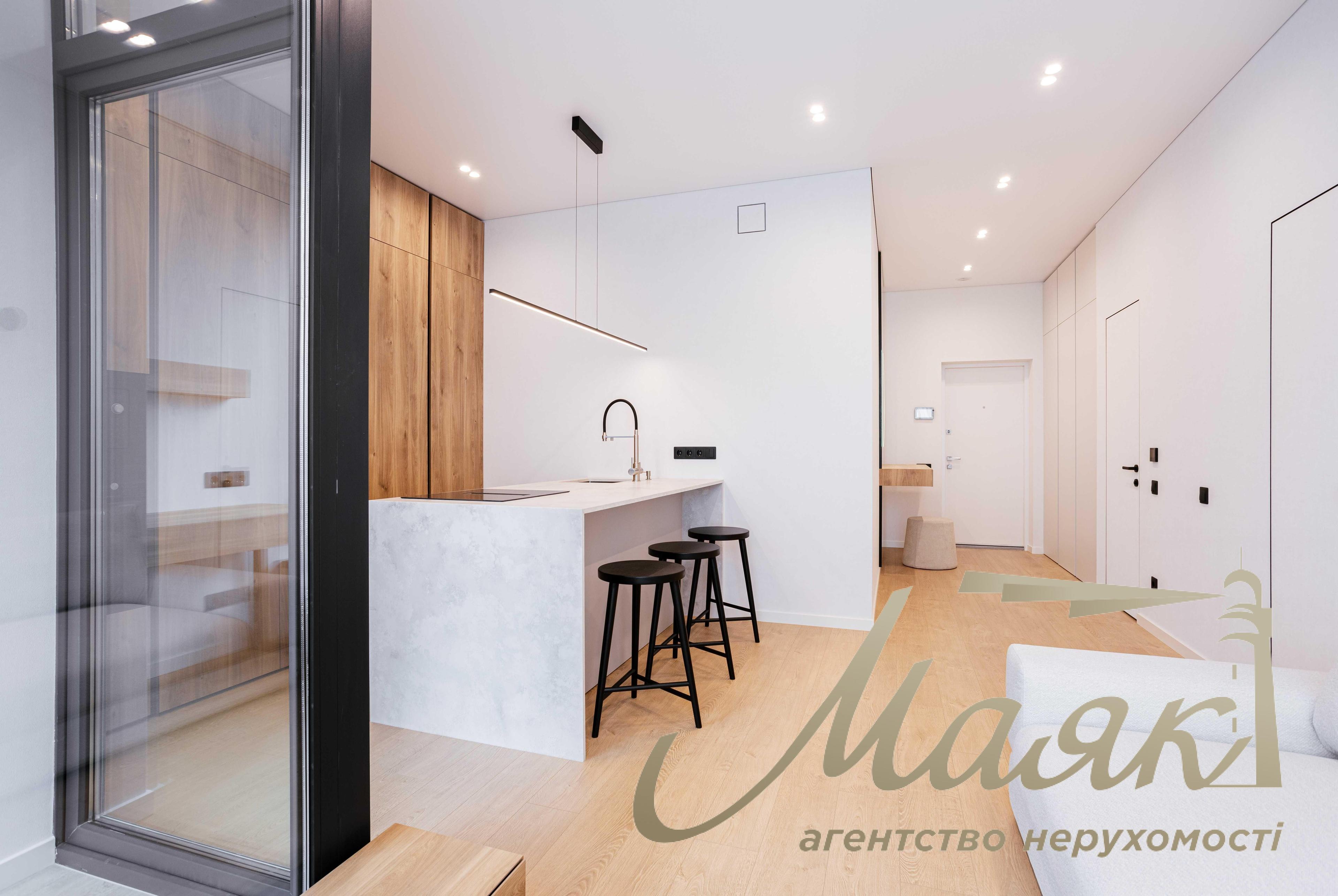 For sale apartment 51,17 m² with a view of the sunset in the Business Class Residential Complex "UNIT Home" Shevchenko district