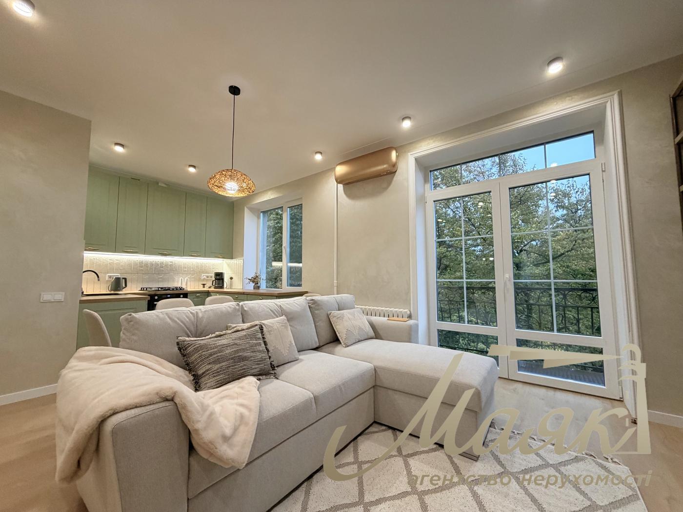 Оренда 1-кімнатної квартири 55.64м2 Печерський узвіз 19, Печерськ, Київ