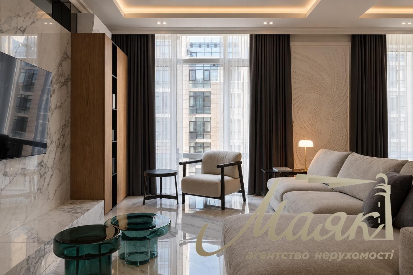 Продаж 3-кімнатної квартири площею 114 м² у ЖК «Бульвар Фонтанів» | вул. Саперне Поле | Печерськ