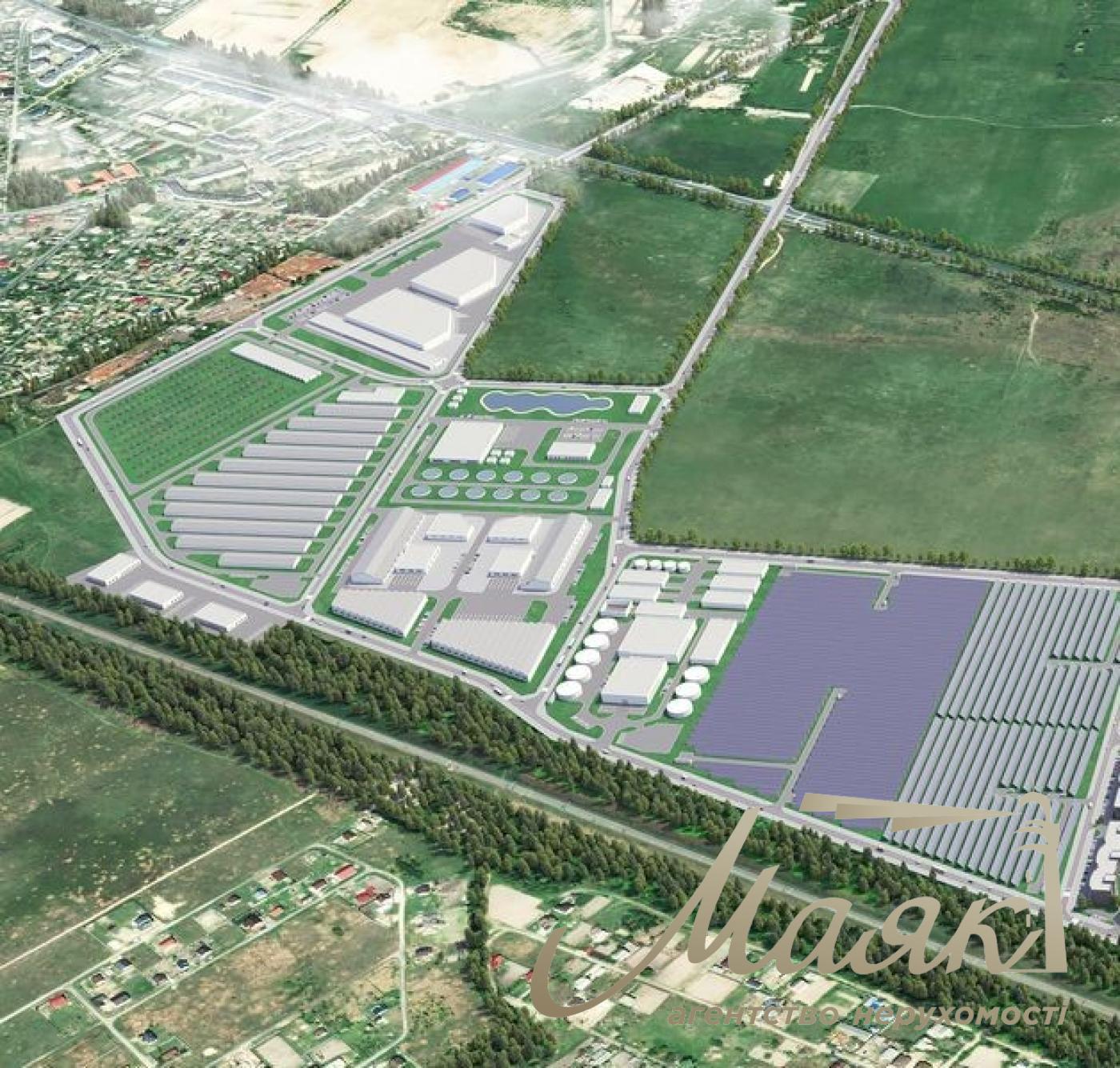 Sale of commercial real estate for warehouses. Route