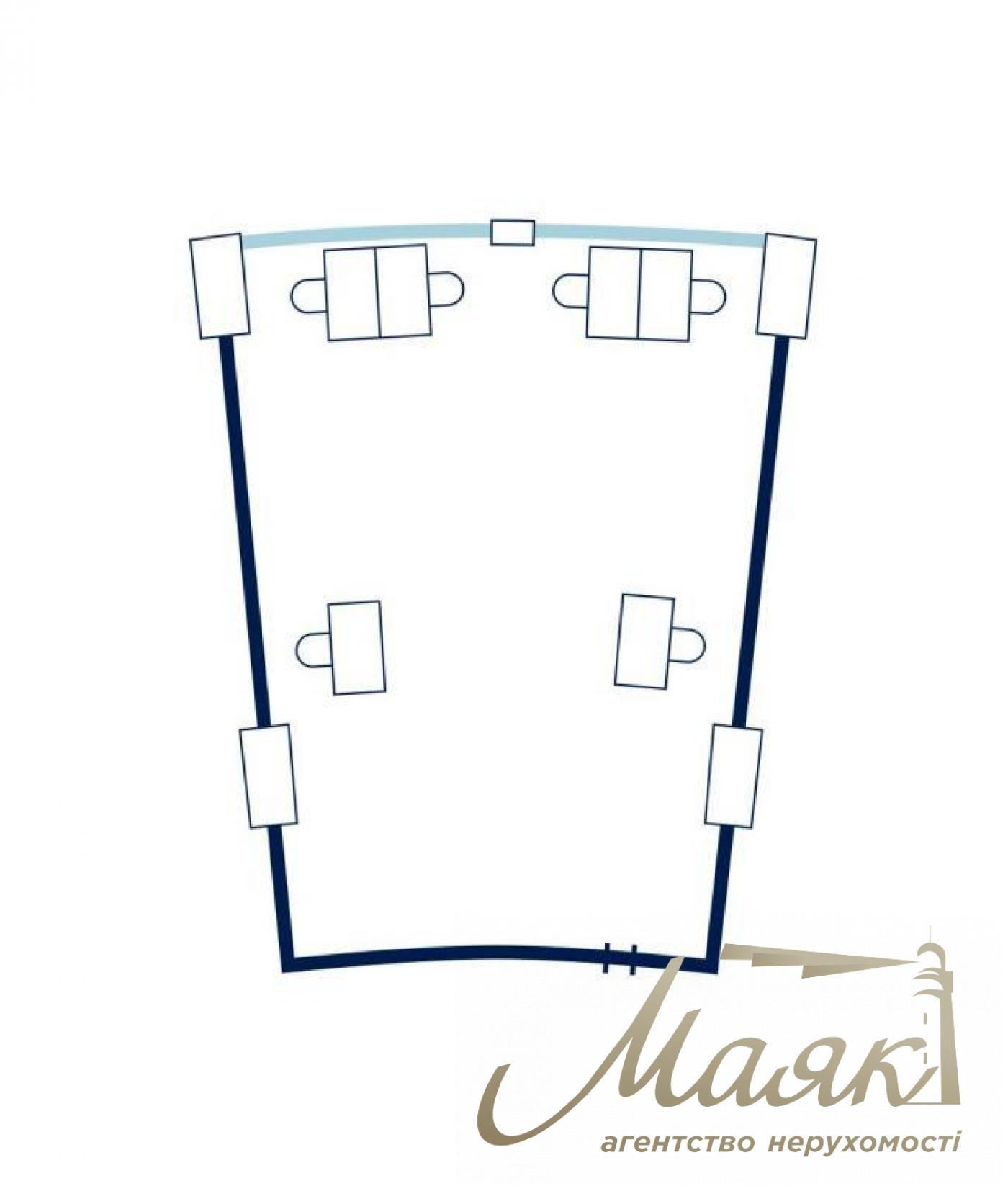 Продажа офиса 44 м.кв. БЦ Хвиля, Коновальца, Печерск