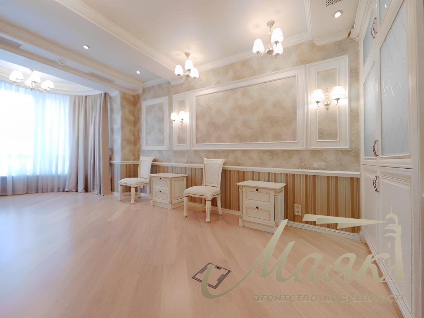 Rent of a 4-room apartment in an elite gated complex Lipskaya Bashnya, Pechersky district.