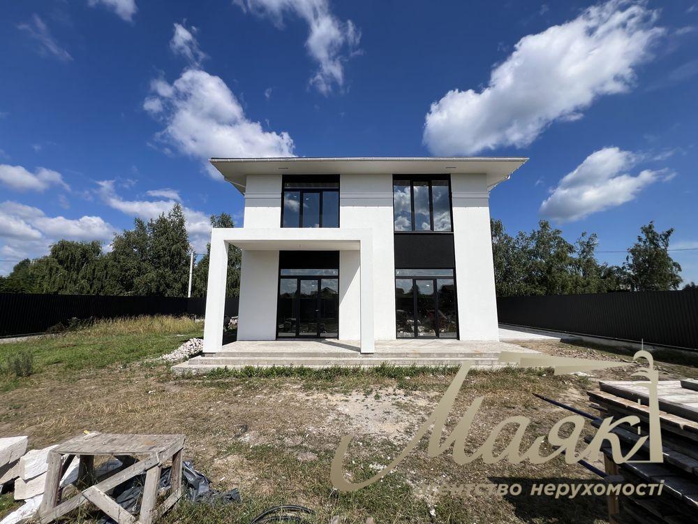 Sale of a new modern house of 170 m² on a plot of 10 hectares near the river. Kozyne.