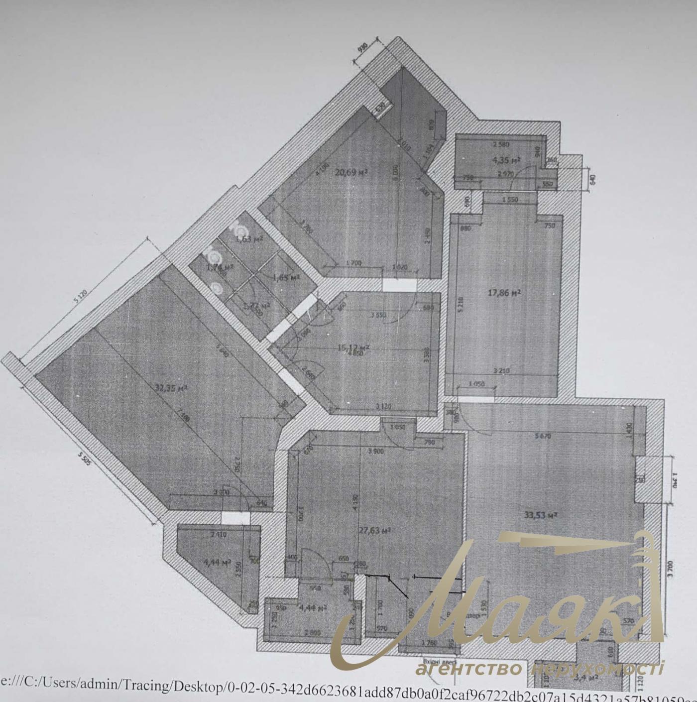 Оренда фасадного приміщення 177м2, вул. Драгоманова, Позняки