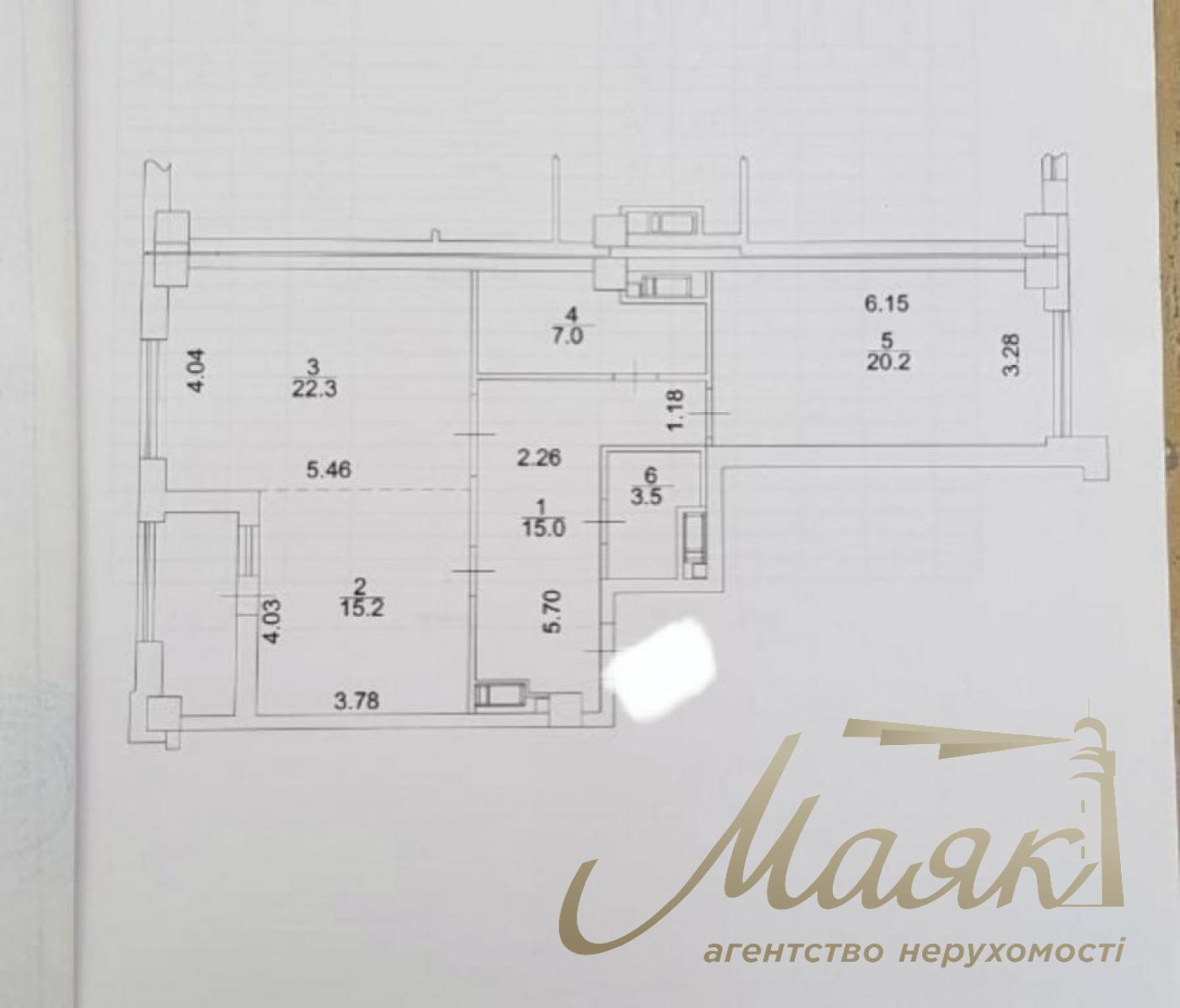 Продаж 2-к квартири ЖК Бульвар Фонтанів